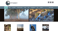 Desktop Screenshot of graemebarrettphotography.com
